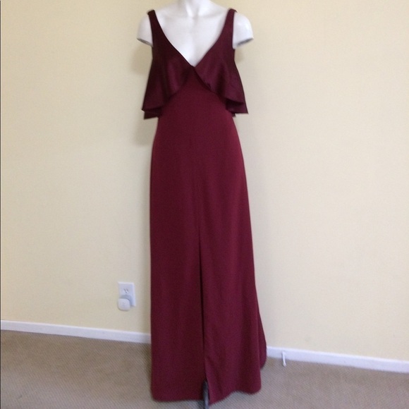Jill Stuart Satin Gown Size 2 - Picture 3 of 9
